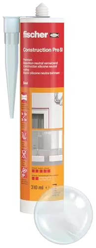 Fischer Premium Bausilikon Geruchsarm Wetterfeste Dichtmasse Für Innen Und Außen