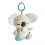 Fisher-Price Schlummer-Koala mit sanfter Musik und Nachtlicht für Babys HBP87