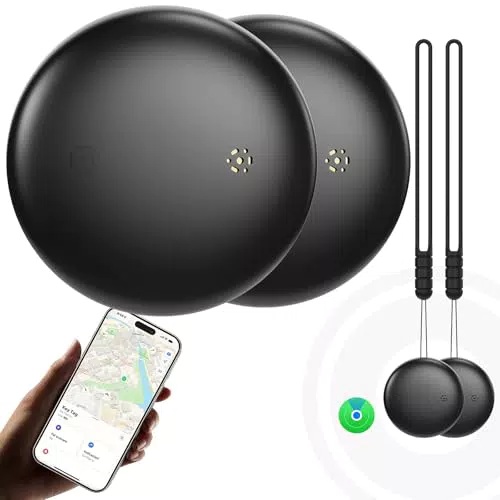 Fitabok Air Smart Tracker Tag – GPS Objektfinder Kompatibel mit Wo ist? (iOS)