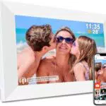Frameo Digitaler Bilderrahmen 10,1 Zoll WLAN Fotos Videos Teilen 32GB IPS Display