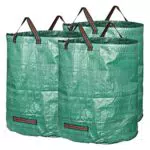 GardenMate Gartensack - Faltbarer, robuster Gartenabfallsack aus Polypropylen