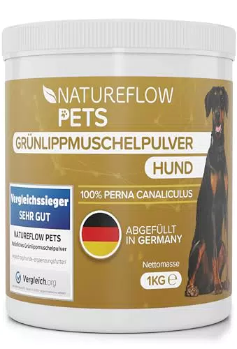 Grünlippmuschel Hund Testsieger – Natürliches Grünlippmuschelpulver für Gelenke