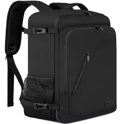 Travelite Handgepäck Rucksack 44L mit USB für Flugzeug Laptop 17 Zoll Herren Damen