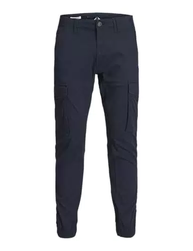Jack & Jones Herren Cargo Jogger Pants Paul Flake AKM 542 Twill Gummibund