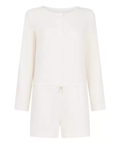 Hunkemöller Short Onesie Jersey Rib Damen Schlafanzug