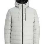 Jack & Jones Jcopoint PU Puffer Jacket Herren Winterjacke
