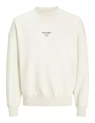 Jack & Jones Jjeurban Edge Studio Sweatshirt Herren Pullover Crewneck