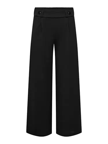 JDY Damen JDYgeggo New Long Pant Jrs Noos Hose, Schwarz
