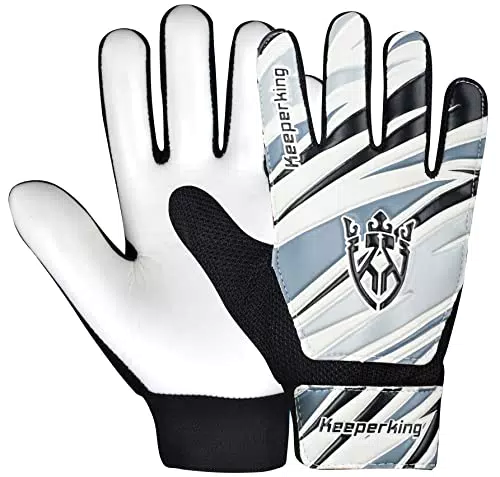 Keeperking Torwarthandschuhe Kinder Junior Fußball Kinderhandschuhe für Torwart