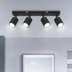 Ketom LED Deckenstrahler schwenkbar, moderne Deckenleuchte für Küche & Wohnzimmer