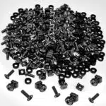 LanskyLan Käfigmuttern Schrauben Set M6 Für 10 19 Netzwerkschrank Rack