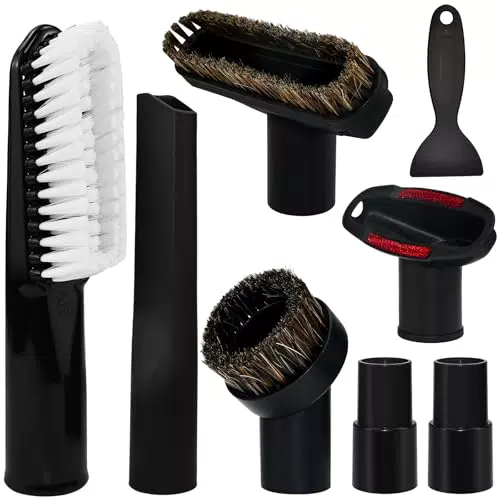 LanskyLan Staubsauger Aufsätze Universal Düsenset Kompatibel mit Kärcher Miele Bosch