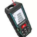 MiLESEEY Laser Entfernungsmesser 50M Präzises Lasermessgerät mit LCD und Wasserwaagen