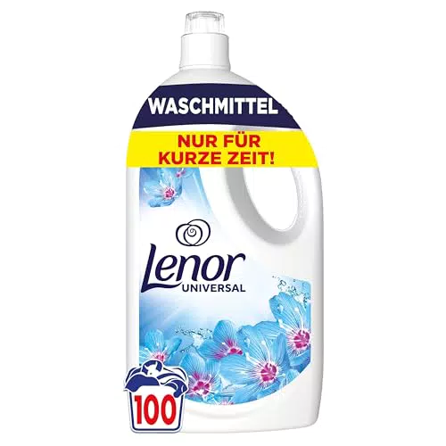 Lenor Flüssigwaschmittel Aprilfrisch Vollwaschmittel Langanhaltende Frische Geruchsentfernung