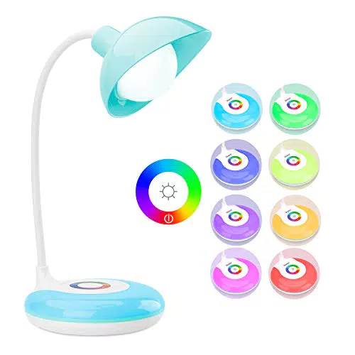mafiti Schreibtischlampe Kinder LED Dimmbare Nachttischlampe Mit Touch Control