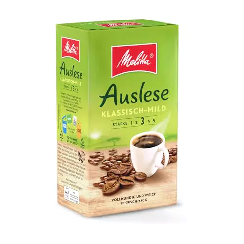Melitta Auslese Klassisch Mild, Gemahlener Röstkaffee