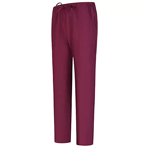 MISEMIYA Arbeitshosen Unisex Elastische Taille Klinik Reinigung Tierarzt Gastronomie