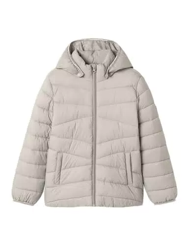 Name It Mädchen Pufferjacke Mit Kapuze Winterjacke