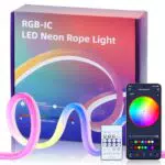 Neon 12V LED Strip Mit App Steuerung, Kompatibel Mit Alexa Und Google Assistant