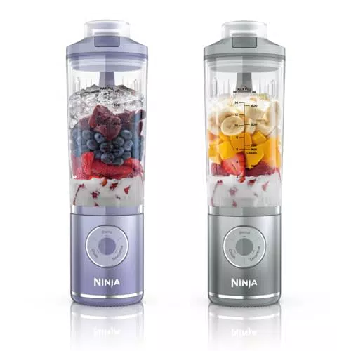 Ninja Blast Max Tragbarer Mixer und Smoothie Maker Wiederaufladbar 3 Funktionen