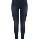 ONLY ONLWAUW Damen Skinny Jeans mit mittlerer Taille und Skinny Fit