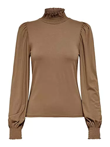 ONLY Damen Langarmshirt ONLELVA Regular Fit