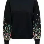 Onlbrooke L/S O-Neck Blümchen Sweatshirt für Damen