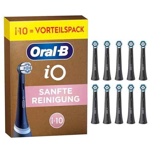 Oral-B iO Sanfte Reinigung Ersatzbürsten für empfindliche Zähne & Zahnfleisch