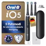 Oral-B iO Series 5 Plus Elektrische Zahnbürste mit 5 Putzmodi und Reiseetui