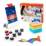 Osmo Genius Starter Kit Interaktive Lernspiele für Kinder 6-10 Jahre MINT iPad