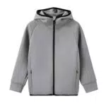 PatPat Jungen Hoodie Sweatjacke mit Kapuze und Reißverschluss Atmungsaktiv Leicht