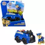 PAW Patrol Chase Figur Mit Polizei Fahrzeug, Authentisches Spielzeug Ab 3 Jahren