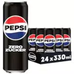 Pepsi Zero Zucker, Das zuckerfreie Erfrischungsgetränk von Pepsi ohne Kalorien