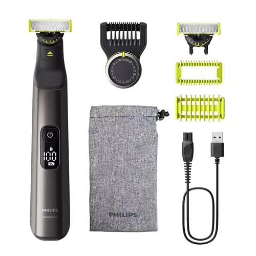 Philips OneBlade Pro 360 Face & Body Elektrischer Rasierer Trimmer Bodygroomer