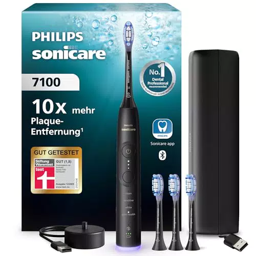 Philips Sonicare HX7421/08 elektrische Zahnbürste mit App und Schalltechnologie