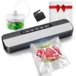 Raycial Vakuumierer 7 in 1 für Lebensmittel, Hochgeschwindigkeit Folienschweißgerät