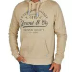 Riverso Hoodie Herren Regular Fit RIVArmin Kapuzenpullover mit Print