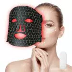 LED Rotlichtmaske für Gesicht, 7 Farben, Wiederaufladbar, Anti-Aging, Verjüngung
