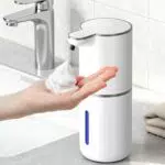 Automatischer Seifenspender mit Sensor 380ml, Wandmontage, USB Wiederaufladbar, IPX5
