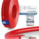 SEPO-Leitungen Solarkabel 6 mm² 50m TÜV Süd geprüfte Solarleitung - Made in EU - Doppelt isoliert für Photovoltaik-Systeme