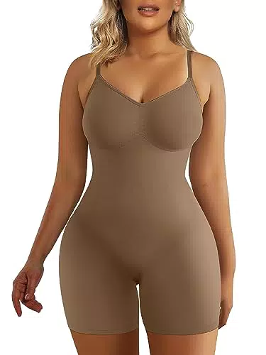 SHAPERX Shapewear Damen Figurformender Body Shaper Bauchweg Formende Bodysuit