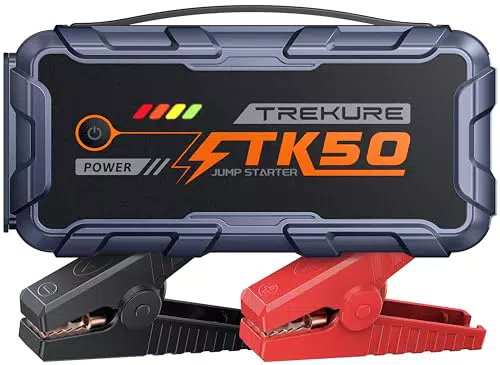 Starthilfe Powerbank 8000A Für Auto, 12V Batterie Booster Mit Taschenlampe, USB