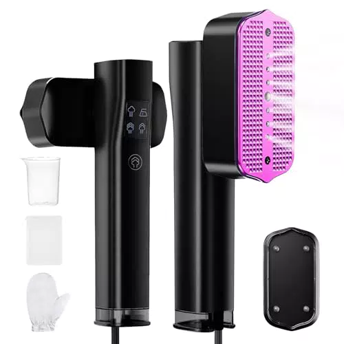 Brand Reisedampfglätter 2-in-1 Dampfglätter mit LED Display, Schnelles Aufheizen