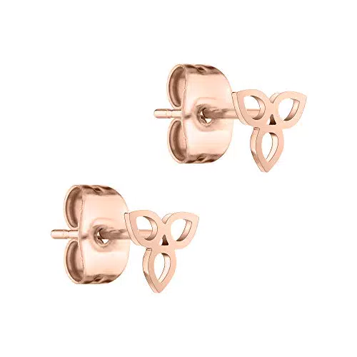 Tamaris Damen Ohrring in Roségold aus Edelstahl TJ-0024-E-06