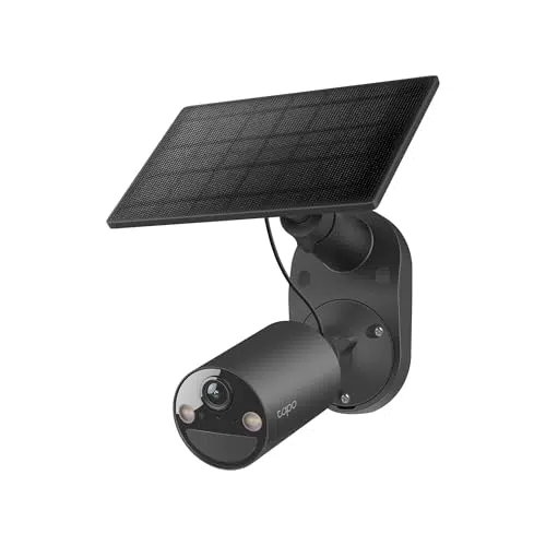Tapo C410 Solar Überwachungskamera 2K mit Akku, Zwei-Wege-Audio und Personenerkennung