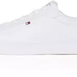 Tommy Hilfiger Herren Court Sneaker Icon Flag Essential aus Leder