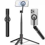 TONEOF 173cm Magnetisches Selfie Stick Stativ mit Magsafe Halter und Fernbedienung
