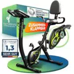 Tretmann NEU 3in1 Heimtrainer Klappbar Ergometer Mit Tiefem Einstieg DEKRA Geprüft