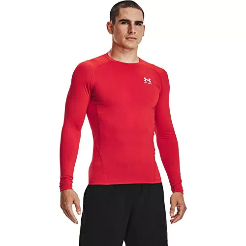 Under Armour Herren HG Armour Kompressionsshirt Langarm Atmungsaktives Funktionsshirt