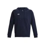 Under Armour UA Rival Fleece FZ Herren Hoodie mit Reißverschluss aus weichem Fleece